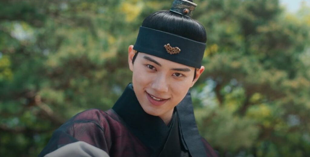 King Yi Heon looking mad at Bon Appétit, Your Majesty